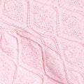 Pink Lace Bow Knit Skirt