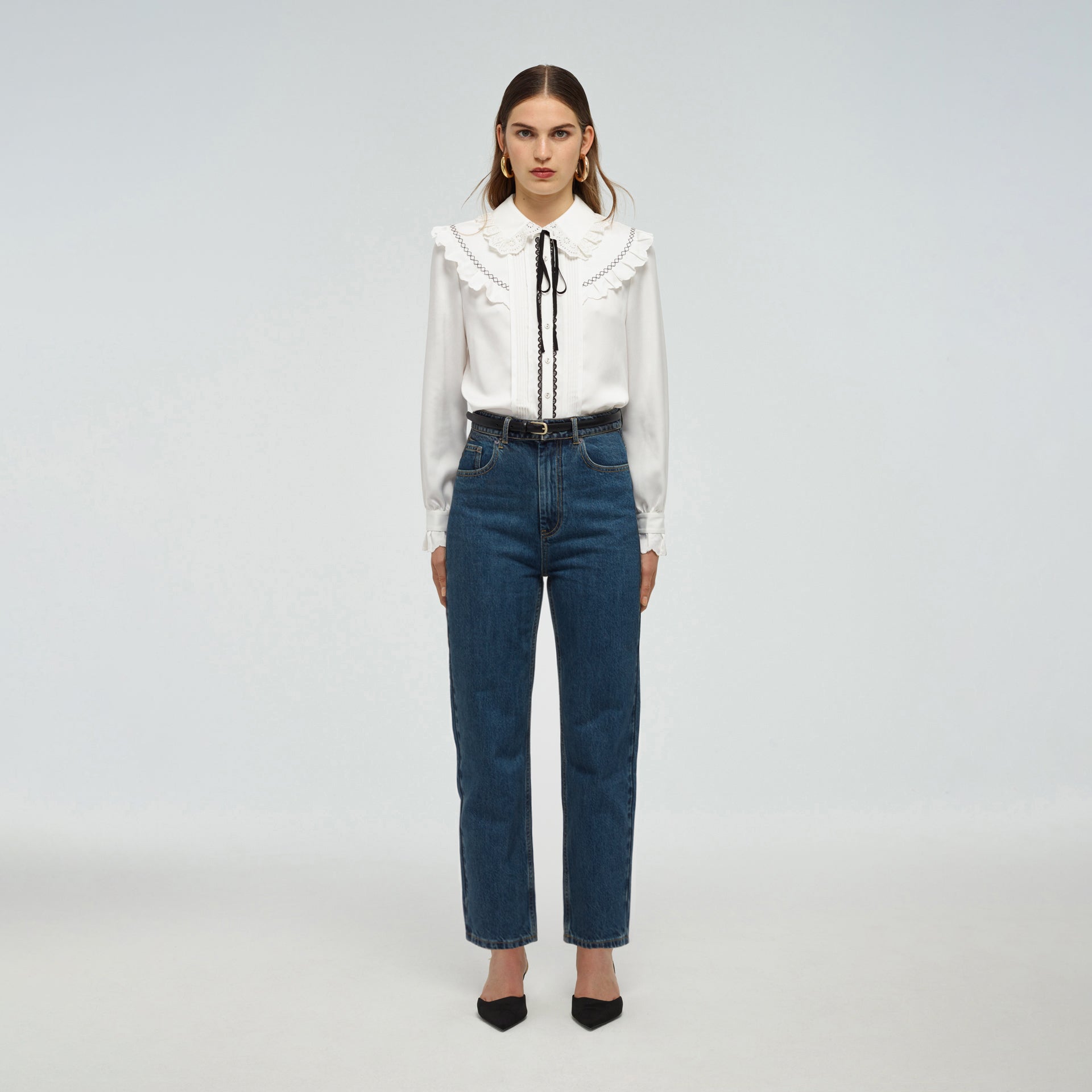 Frill Yoke Shirt