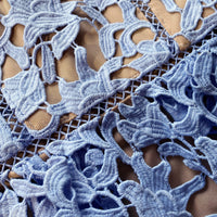 Pastel Blue Midi Azaelea Dress
